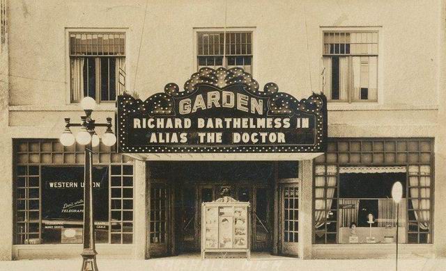 Garden Theatre - 1932 Photo From Paul (newer photo)